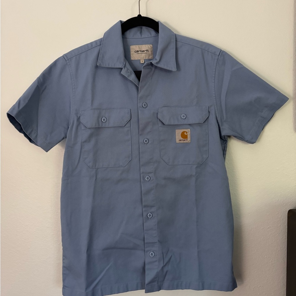 Carhartt Blue Short Sleeve Shirt